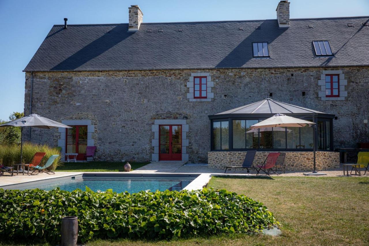 Bed and Breakfast Au Manoir Des Loges Quettreville-sur-Sienne Exteriér fotografie