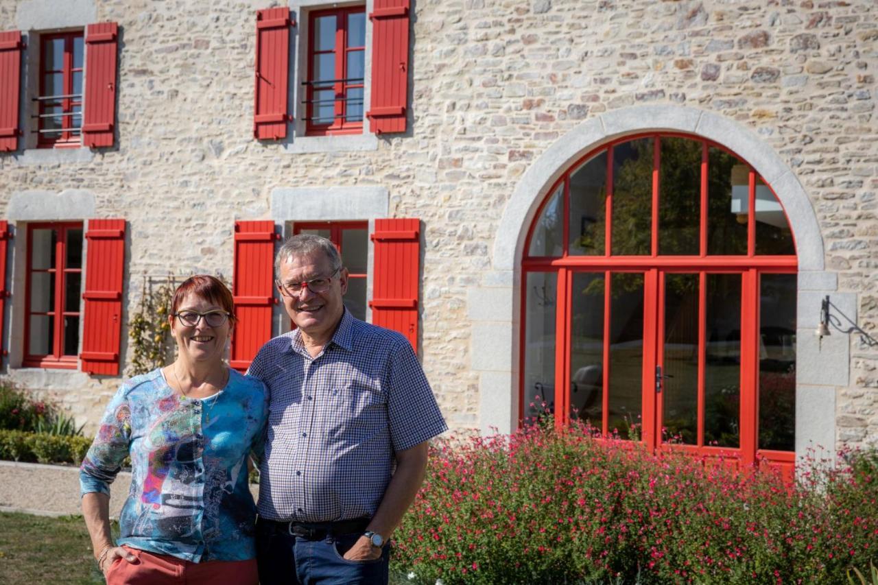 Bed and Breakfast Au Manoir Des Loges Quettreville-sur-Sienne Exteriér fotografie