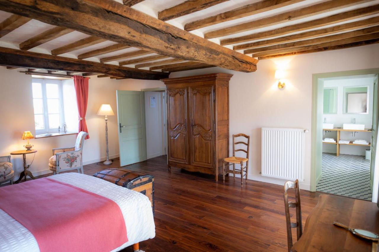 Bed and Breakfast Au Manoir Des Loges Quettreville-sur-Sienne Exteriér fotografie
